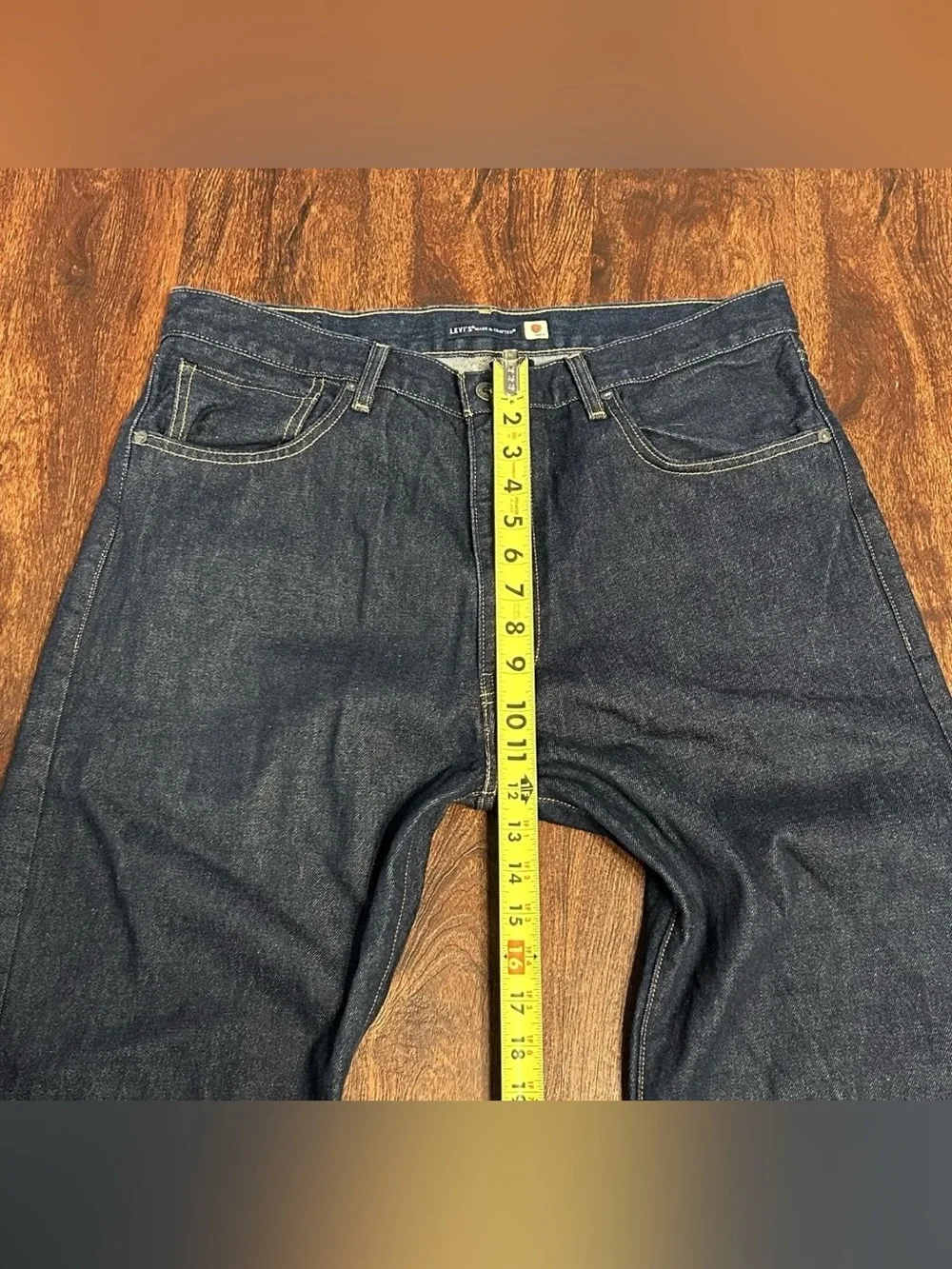 Levi’s Made & Crafted 551Z Selvedge Raw Denim Jeans Men’s 36x32 Authentic Straig